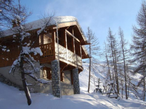 Charming chalet with a fire place and great view on Mont Blanc